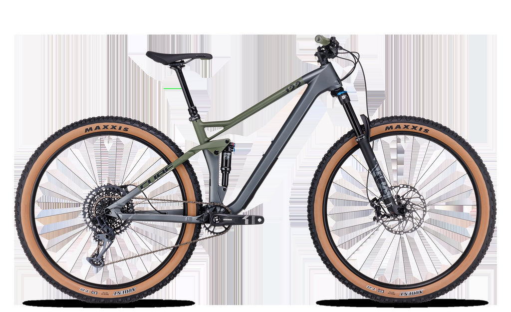 Cube Stereo One22 HPC TM flashgrey´n´olive